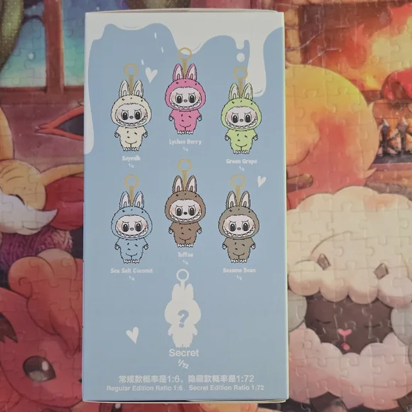 Exciting Macaron Labubu Vynil Plush Pendant Blind Box - Picture 2 of 5